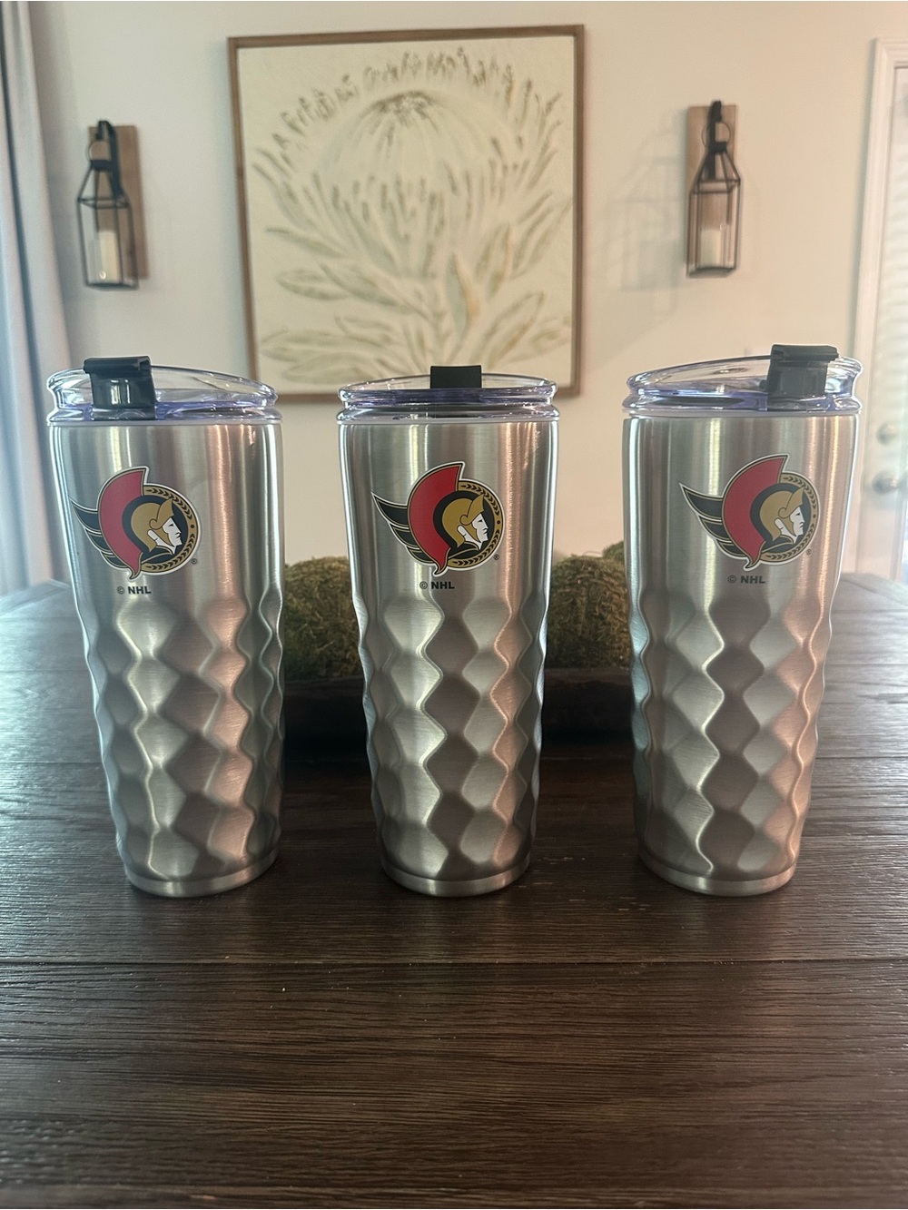 Set of NHL Ottawa Senators Tumblers